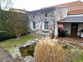 Pronájem bytu 1+kk, 38 m2 s terasou a zahradou v rodinném domě, Kralupy nad Vltavou, Lobeček